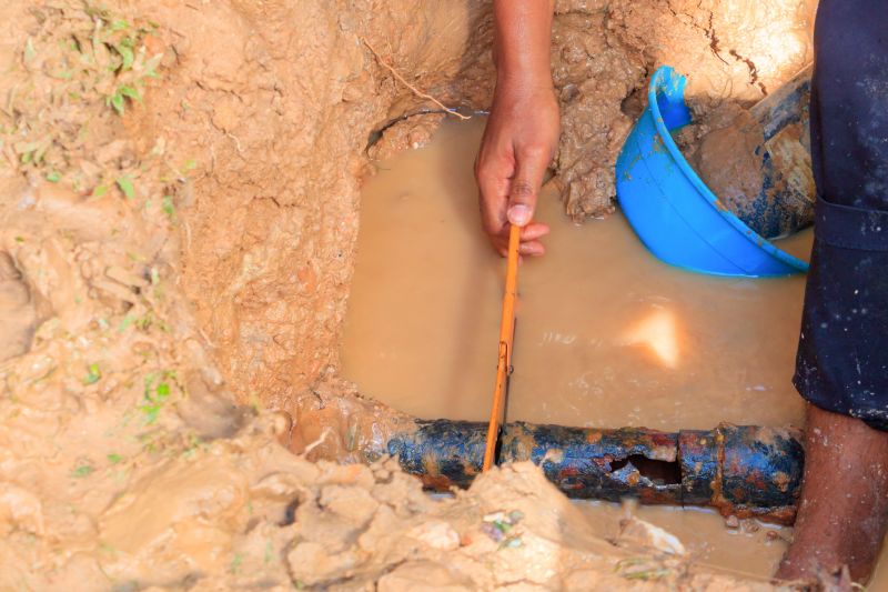 Underground Plumbing Service detail